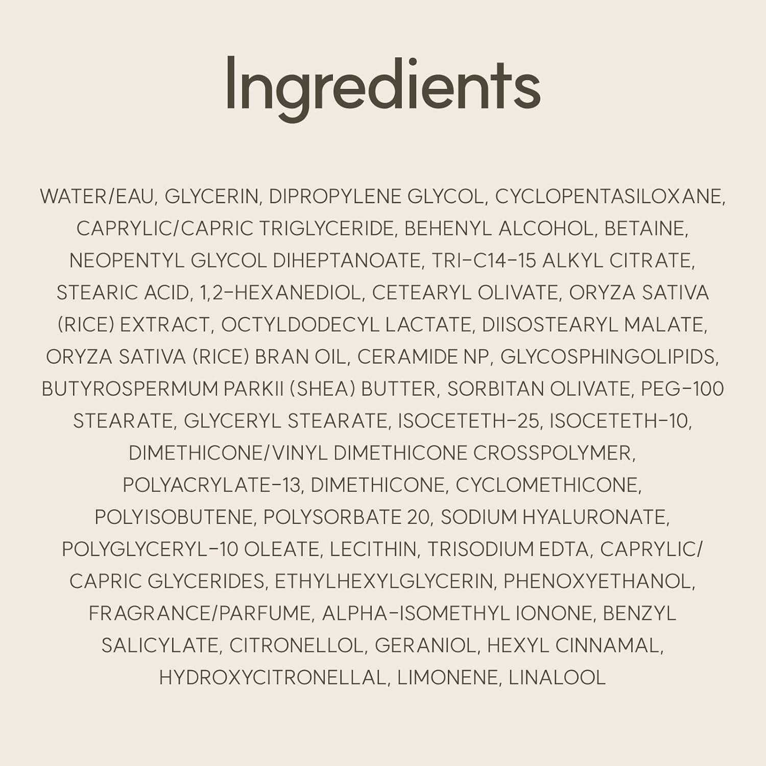 The Face Shop Rice & Ceramide Moisturizing Cream with Rice Extracts for Skin Brightening | Ceramide Moisturizer For Skin Barrier Repair | Paraben & Paraffins Free, Korean skin care products, 50ml - Image 10