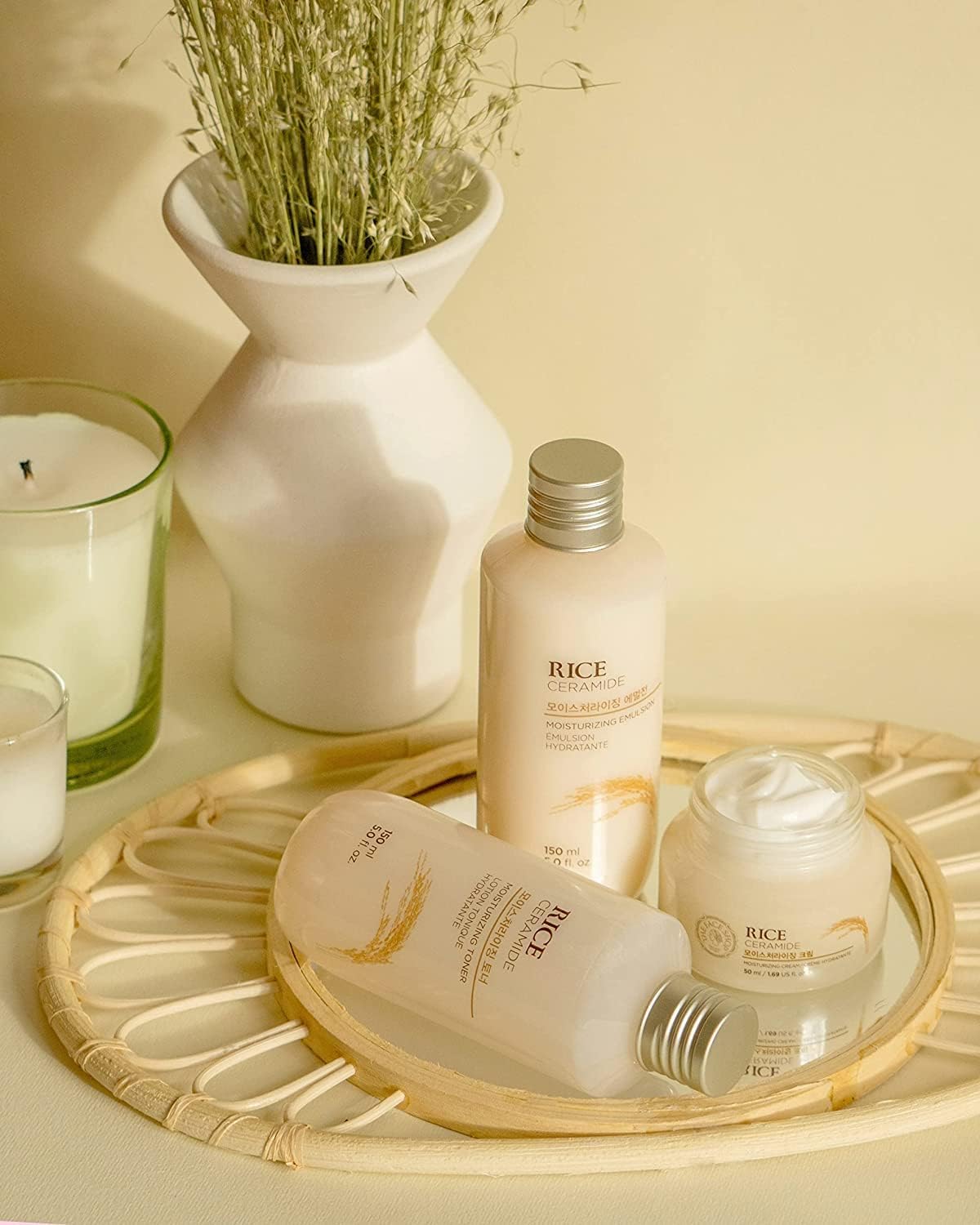 The Face Shop Rice & Ceramide Moisturizing Cream with Rice Extracts for Skin Brightening | Ceramide Moisturizer For Skin Barrier Repair | Paraben & Paraffins Free, Korean skin care products, 50ml - Image 12