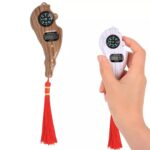 Digital Finger Counter with Compass for Pooja Meditation Prayer Beads– Jaap Mala Counting Device, Tally Counter with LCD Display Lap Counters Tasbeeh Counter(Digital Compass Counter) - Image 5