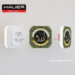 Hauer Glow-Mate Islamic Series Premium LED Night Light Spritual-Glow Lamp for Happiness Peace Success & Prosperity Devotional Night Lamp (Allah Gold Theme) - Image 5