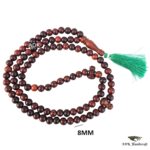 ADK Handicrafts 8MM Red Sandalwood Prayer Beads Islam-Masbaha Rosary Chandan Tasbih Mala 100 Beads (99+1), Natural lal chandan Beads-Tasbeeh Counter-Zikr Beads-Dhikr Muslim-Tasbih-Misbaha-Subha-Sibha - Image 5