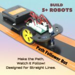 Butterfly EduFields 5in1 STEM Robotics kit | Robotics Kits for Kids Ages 8 9 10 11 12 Years Old Boys Girls | Electronics Sensor Toy Modules | No Coding Required | Birthday Gift for Kids Ages 8+ - Image 3