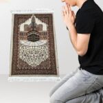 CALANDIS® Prayer Mat 65Cmx110Cm Large Thick Durable Muslims Mat for Kids Men Women Style D | 1 Prayer Mat - Image 7