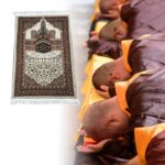 CALANDIS® Prayer Mat 65Cmx110Cm Large Thick Durable Muslims Mat for Kids Men Women Style D | 1 Prayer Mat - Image 8