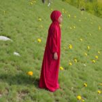 Kids Prayer Dress | Full Coverage Modest Islamic Wear | Comfortable Soft Fabric Hijab with Long Dress for Girls - Image 4