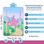 Enakshi® Smart Intelligent Prayer Rug Fun Interactive Salah Mat for Eid Gift Children|Collectibles | Religion & Spirituality | Islam | Prayer Rugs - Image 6