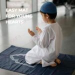 Polyester Water Proof Pocket Friendly Safri Janamaz Travel Prayer Mat - Black, Full Size - Image 6