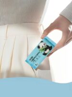 Mini Portable Wipes Pack of 64 (8 Packs x 8 Wipes) Travel Size Wet Wipes Pocket Tissue Hand & Face Cleaning Wipes Disposable Mini Tissue for Kids Adults Travel Office Outdoor Hygiene - Image 3