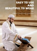 KRCIQMV Zikr Tasbih Mini Ring Rechargeable Smart Muslim Prayer Prayer Timing Reminder Prayer Waterproof Digital Electronic Digital LCD Counter (Black, 20mm) - Image 7