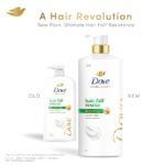 Dove Hair Fall Rescue Shampoo 1 L|| For Damaged Hair|| Hair Fall Control for Thicker Hair - Mild Daily Anti Hair Fall Shampoo for Men & Women - Image 3