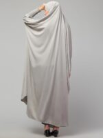 NAZNEEN Women’s One‑Piece Ready‑to‑Wear Jilbab Robe with Tie‑Back Smoking‑Sleeve Design, Islamic Prayer Wear for Hajj Umrah, Hijab Abaya for Ladies. - Image 7