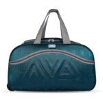 M MEDLER Rio Duffle Bag | Waterproof Strolley Duffle Bag | 2 Wheel Duffel Bag | Luggage Bag with Adjustable Strap - (Turquoise) - Image 3