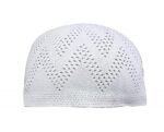Sufi Round Shape Muslim Islamic namaz Prayer Cap/topi for Men's - Image 3