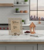 SVM-CRAFT® wooden Ramadan Kareem Iftar Decorations Suhoor And Iftar Dua Sign For Home Eid Mubarak Table Decor Islamic Crescent Moon Star Ramadan Gift-1 pc - Image 6