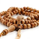 Sandalwood Prayer Beads - 99 Natural 8mm Wood - Authentic Indonesian Tasbih - Muslim Rosary for Islam Zikr and Dhikr - Masbaha Counter Misbaha Subha Sibha - Image 5