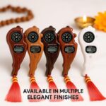 Mantra Jaap Mala 2+1 Pcs Digital Counter Tally Counting with Compass Finger Portable Hand Mini Ring Tasbih Misbaha -Different Use Naam Mantra Jaap -Multi-Color (Combo-Set) - Image 3