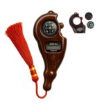 Mantra Jaap Mala 2+1 Pcs Digital Counter Tally Counting with Compass Finger Portable Hand Mini Ring Tasbih Misbaha -Different Use Naam Mantra Jaap -Multi-Color (Combo-Set) - Image 5