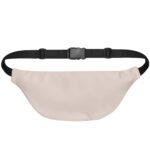 Unisex Premium Leather Waist Pack Travel Handy Hiking Zip Pouch Elegant Style Document Money Phone Belt Sport Bag for Men and Women Adjustable Strap (Cloud) - Image 3