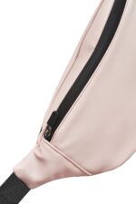 Unisex Premium Leather Waist Pack Travel Handy Hiking Zip Pouch Elegant Style Document Money Phone Belt Sport Bag for Men and Women Adjustable Strap (Cloud) - Image 4