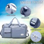 6-Pocket Travel Bag for Men and Women - Multi-Compartment Lightweight Organizer, Water-Resistant and Foldable, Perfect for Students, Gym, Commuters, and Outdoor Adventures - Image 3