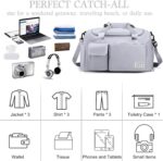 6-Pocket Travel Bag for Men and Women - Multi-Compartment Lightweight Organizer, Water-Resistant and Foldable, Perfect for Students, Gym, Commuters, and Outdoor Adventures - Image 4