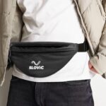 Slovic Waist Bag for Travelling for Man & Women [with 3 Pockets] | Traveling Bag for Boys & Girls | Premium Stictching Travel Bag for Man | Stylish Zip Pouch for Everyday use | Black - Image 6