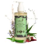 Rustic Art Aloe Clary Sage Natural Shampoo | Hair Fall Control & Scalp Balance | Oily to Normal Hair | No Sulphate & Paraben | Amino Acid, Vitamin E | For Men & Women | 210g - Image 4