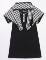 Toddler Muslim Baby Boys Prayer Clothes Kaftan Thobe Short Sleeve Ramadan Arabic Islamic Abaya Dubai Robe Head Scarf Rope Set - Image 3