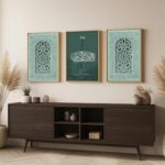ARTELLY Islamic Wall Painting for Wall Decoration, Living Room Bedroom Office Decor, Arabic Calligraphy Wall Poster Art Set of 3 (Art 5, 13 x 19 inch) - Image 4