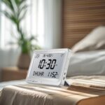 Muslim Prayer Clock Digital Clock Table Clock Party Azan Alarm Clock Islamic White White ScreenHome & Garden|Home Dacor|Clocks|Alarm Clocks - Image 8