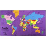 Imagimake: Mapology World- World Map and Its Countries- Learning Aid & Educational Toy- Jigsaw Puzzle- for Kids Age 4 and Above (Mapology World) - Image 4