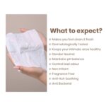 Personal Touch Intisafe Intimate Hygiene Wipes | Fragrance-Free, pH Balanced with Lactic Acid | Gentle Cleansing for Intimate Area | With Calendula, Zinc & Thyme | 30 Sheets - Image 3