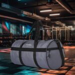 Dein Kleider Sports Gym Travel Duffle Bag (Grey) - Image 6