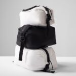 TRAVEL LIKES ME Travel Organizer - Bags for Essentials, Packing Cubes, Compression Pouches, Garment Organizers, Storage Kit for Travel Accessories & Clothes,Set of 3,Black/white (Black) - Image 4