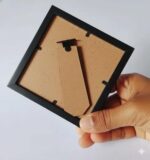 Stuthi Arts Photo Frame, 3x3 Inch, Square Picture Frame with Stand, Table Top Display, Matte Finish, Wood Material (White, 3x3 inch) - Image 4