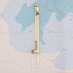 Liftomarine – Pencil Compass Brass 8-inch(20.32 cm) for Marine Navigation Geometry Set Woodworking Drafting Drawing Tool Math Compass Circle Drawing Tool Students Architect - Image 3