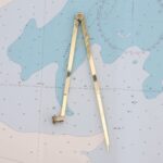 Liftomarine – Pencil Compass Brass 8-inch(20.32 cm) for Marine Navigation Geometry Set Woodworking Drafting Drawing Tool Math Compass Circle Drawing Tool Students Architect - Image 4