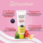Lacto Calamine Dewy Sunscreen SPF 50 PA+++ | 50g | Water Resistant, No White Cast, UVA & UVB Protection | Sunscreen SPF50 + Primer | Acai Berries, Niacinamide & Watermelon | Dermatologically Tested - Image 5
