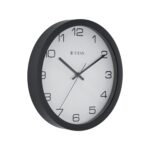 Titan Silent Sweep Battery Powered Black Round Dial Unisex Analog Display Wall Clock| Contemporary Wall Clock with Silent Sweep Technology - 30 cm x 30 cm (Medium) - NTW0020PA01A - Image 4