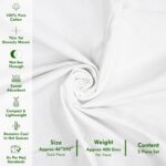 100% Pure Cotton Plain Weave Ihram for Men – Densely Woven, Opaque & Lightweight for Hajj and Umrah - Image 6