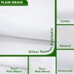 100% Pure Cotton Plain Weave Ihram for Men – Densely Woven, Opaque & Lightweight for Hajj and Umrah - Image 7