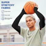 Fuelbyte UV Protection Hand Gloves for Sun Protection - Arm Sleeves for Men & Women, Perfect for Bike Riding, Summer, and Outdoor Sports - Full Hand Gloves, Sun Gloves, Cooling Sleeves - Image 3