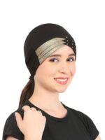 Pure Cotton Turban Design 3 layer Muslim Women Under Hijab cap - Image 3
