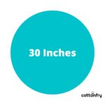 Faux Sheepskin Fur Area Cute Aesthetic Round Fur Throw Rug Floor Mat Circular Carpet for Boys, Girls Bedroom, Living Room, Home Office, Prayer, Dorms, Soft Circle Nursery (Beige Rabbit) - Image 6