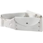 Weinbux Anti Theft Ihram Ehram Ahram Two Pockets Belt for HAJJ and UMRAH | Waist Pouch, Hip Bag with Adjustable Strap | White | Free Size - Image 3