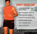 TANTRA Men's and Women's Sports Running, Gym Mobile Pouch, Workout Waist Belt (S, M, L, XL/M / 27.5-31) - Image 5