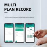 Smart Tasbih Prayer Counter - Digital Tasbih Finger Counter Muslim Islamic Prayer Smart Rings with Battery Charging Case APP Support and OLED Screen Waterproof and Digital for Muslims - Image 7