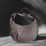 Stvin Crossbody Travel Sling Bags for Women and Men, Crescent Shoulder Purse Bag with Zipper & Adjustable Strap, Half - Moon Shaped Waist Bag, Unisex Chest Bag - Nylon Fabric - Image 4