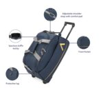 Aristocrat Cadet Polyester 52 cms Blue Travel Duffle (Cadet) - Image 6