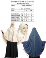 Mehar Hijab's Women's Modest Clothing Solid Polyester Soft feel good Fabric Long hijab ZAKIA - Image 7